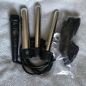 Nume Titan 3 Black Curling Wands Free shipping!